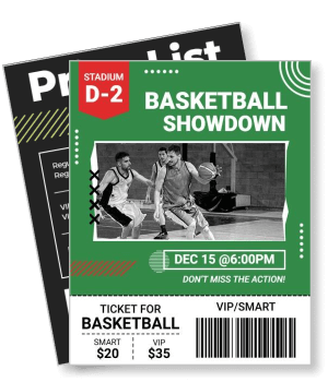 basketball showdown ticket stadium d2 december 15 vip smart price details template