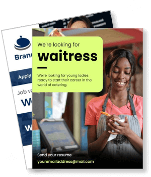 job advertisement waitress position for catering career opportunities template