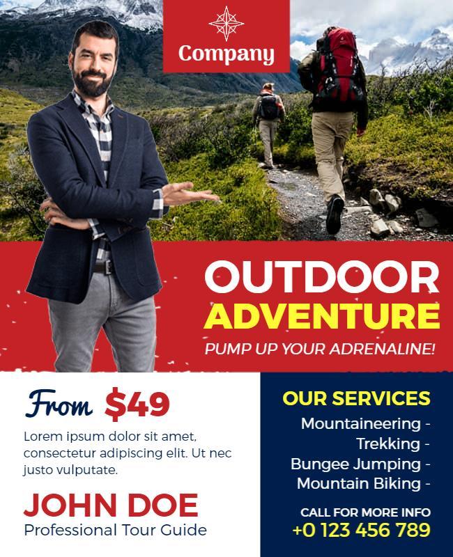 Adventure Poster Template