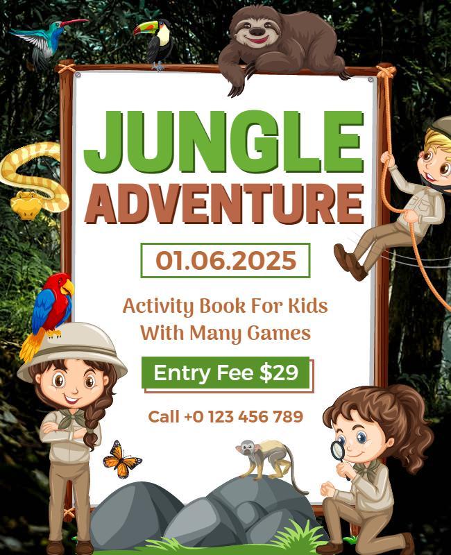 Adventure Poster Template