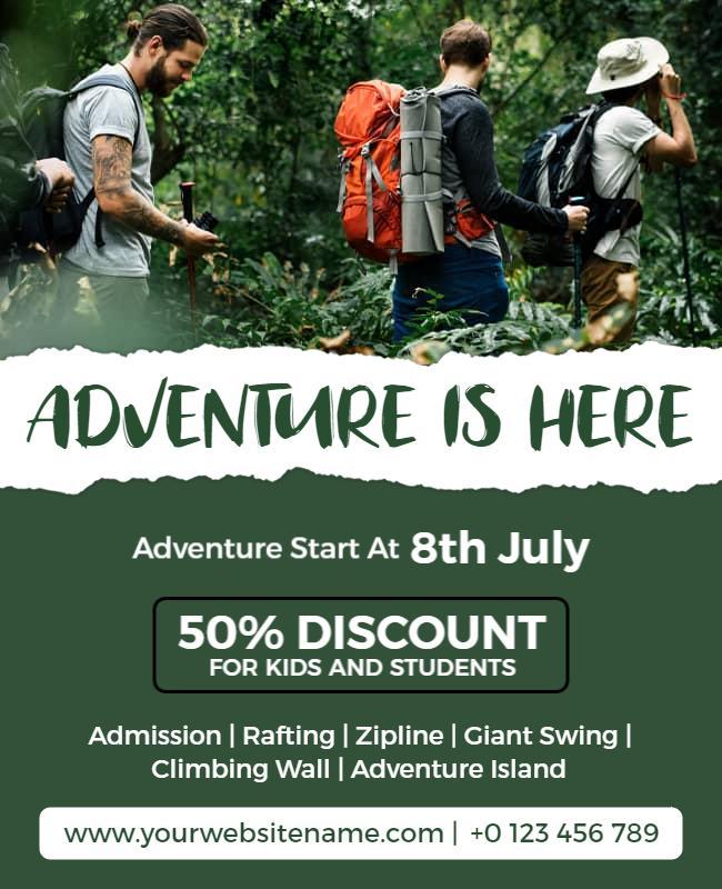 Adventure Poster Template