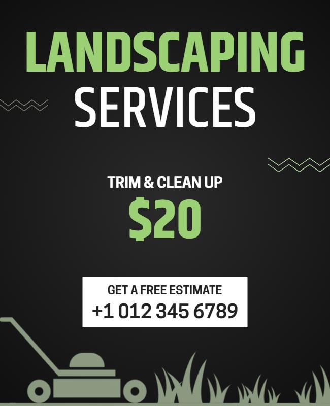 Landscaping Flyer