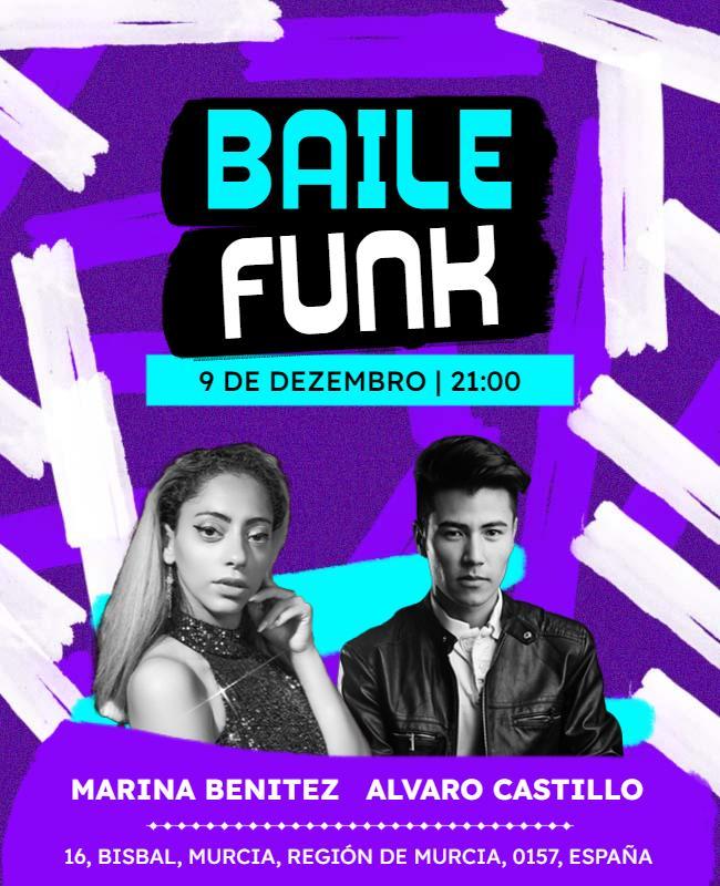 Baile Funk Music Event Flyer Template