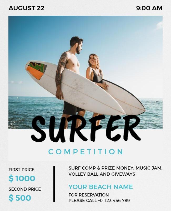 Competition Poster Template