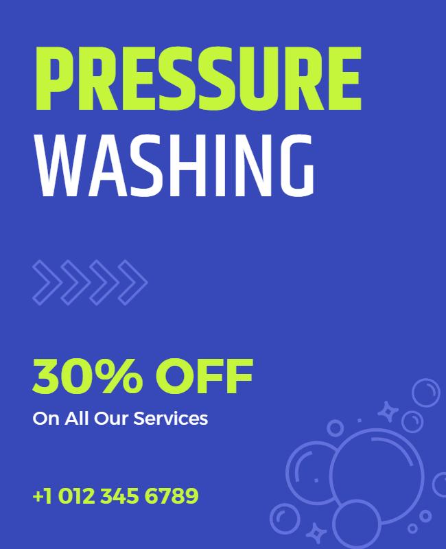 Pressure Washing Flyer