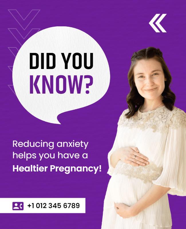 Eminence Did You Know Pregnancy Flyer Template