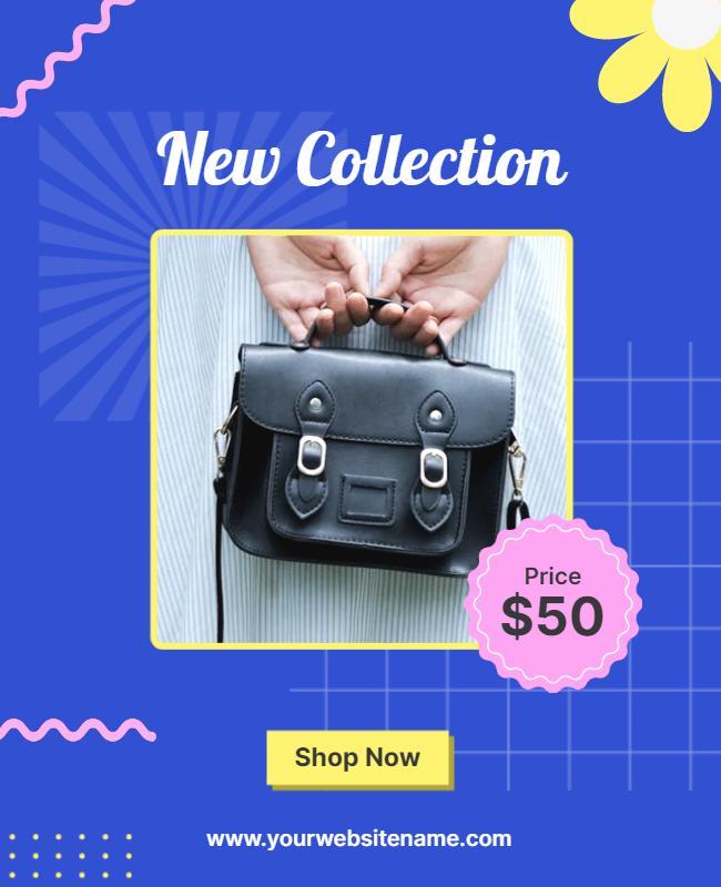 Fashion Handbag Promotion Flyer Template