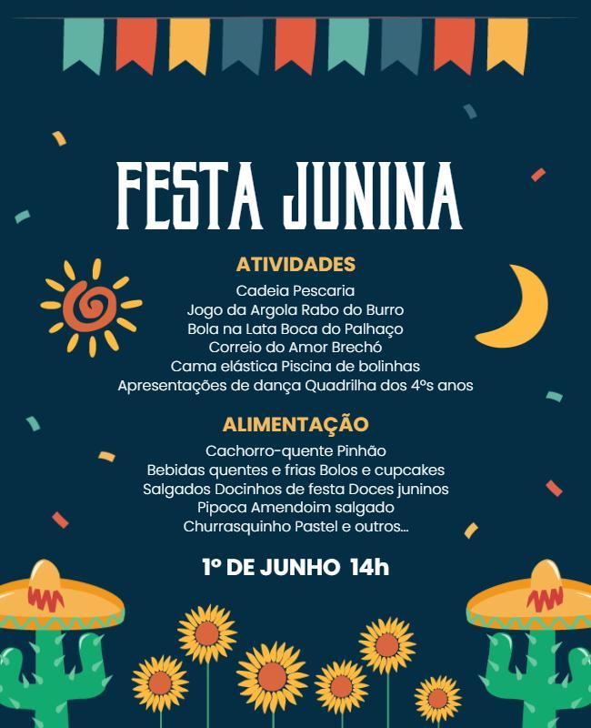 Festa Junina Celebration Event Flyer Template