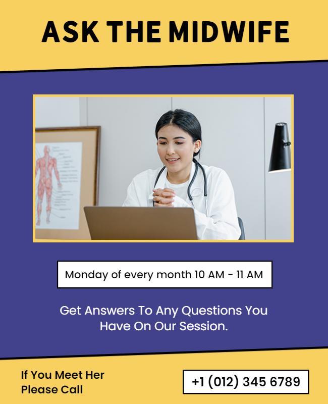 Healthcare Qa Session Flyer Template