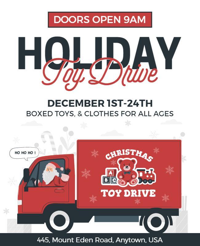 Toy Drive Flyer