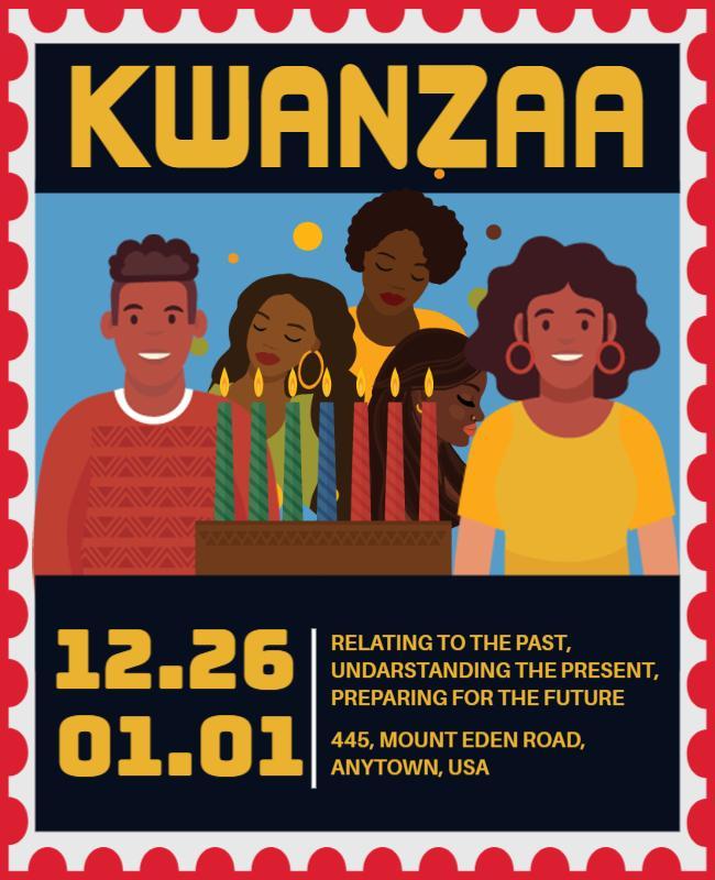 Kwanzaa Celebration Event Flyer Template