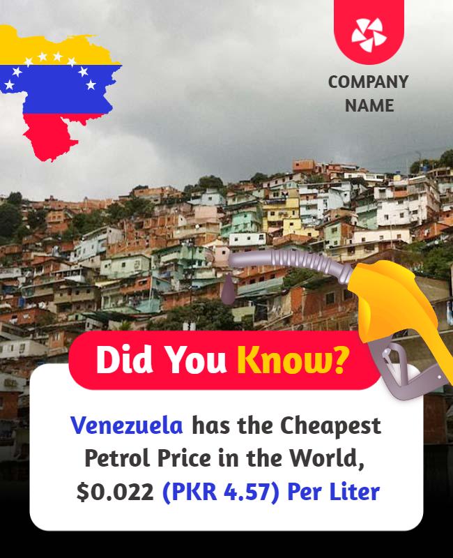 Minimalist Venezuela Flyer Template