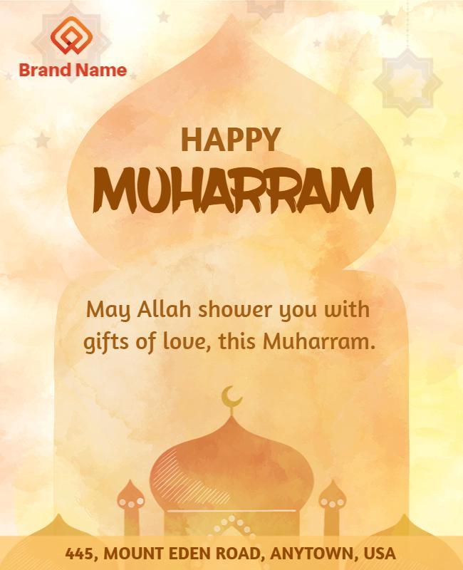 Muharram Poster Template