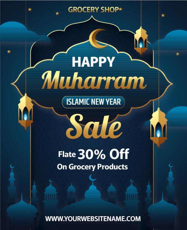 Muharram Poster Template