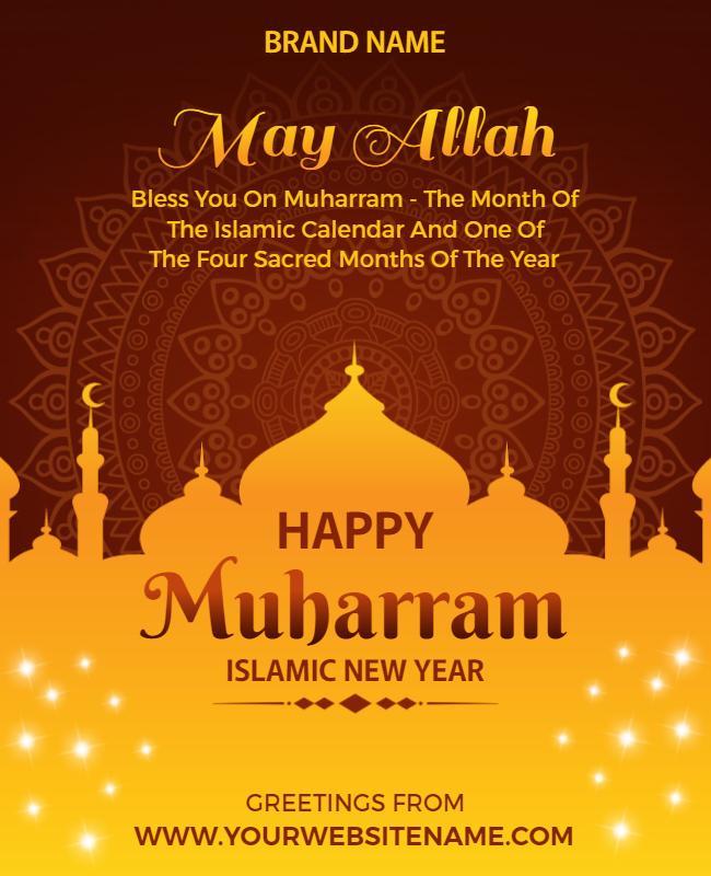 Muharram Poster Template