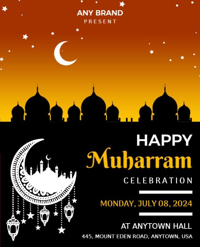 Muharram Poster Template