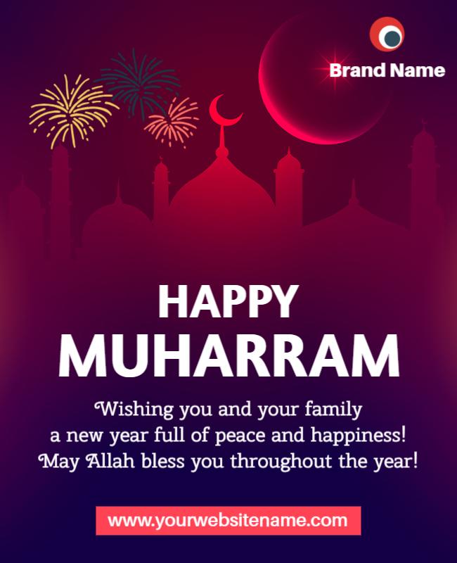 Muharram Poster Template