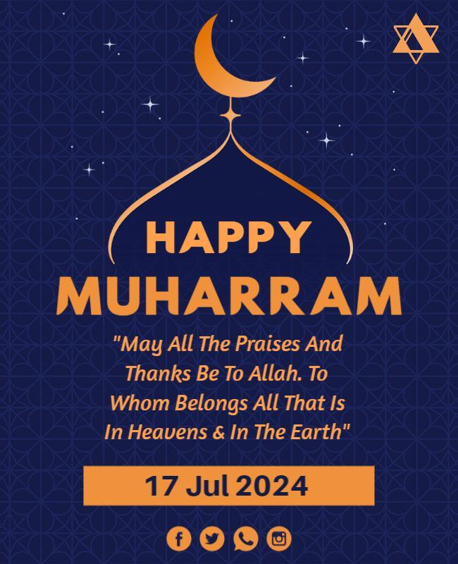 Muharram Poster Template