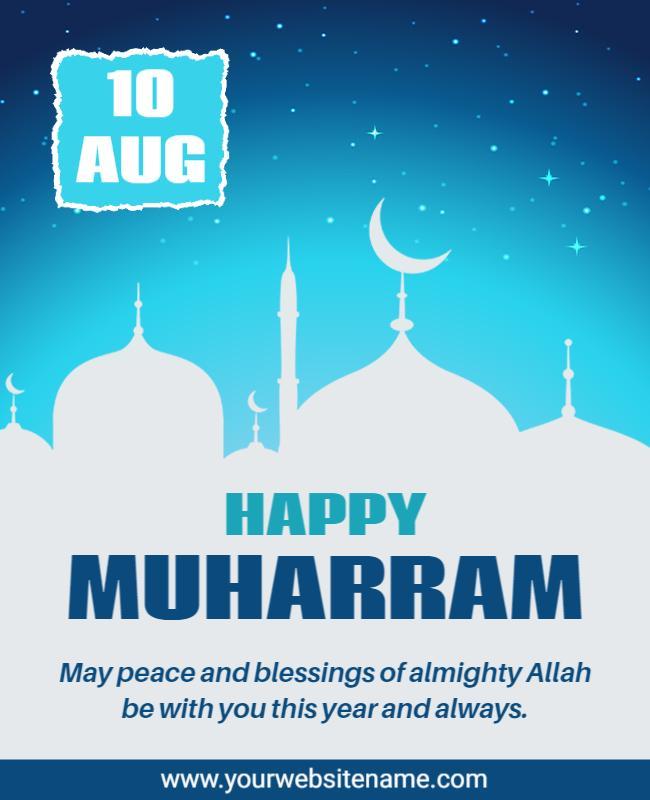 Muharram Poster Template