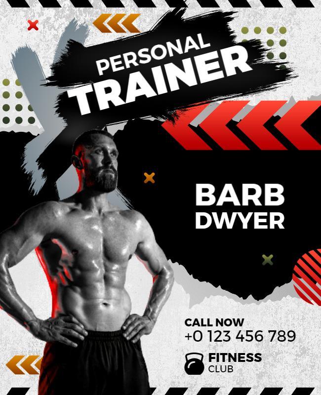 Personal Trainer Flyer Template