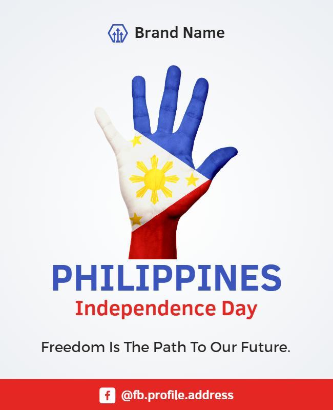 Philippines Independence Day Celebration Flyer Template