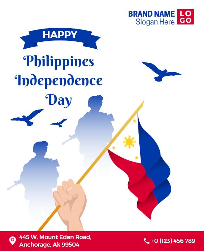 Philippines Independence Day Celebration Flyer Template