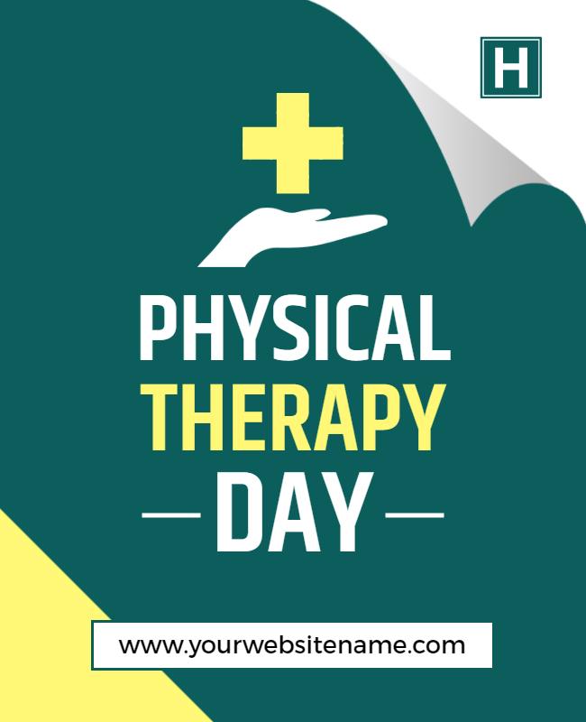 Physical Therapy Awareness Day Flyer Template