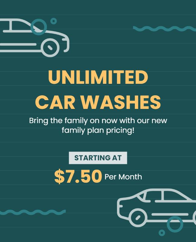 Car Wash Flyer