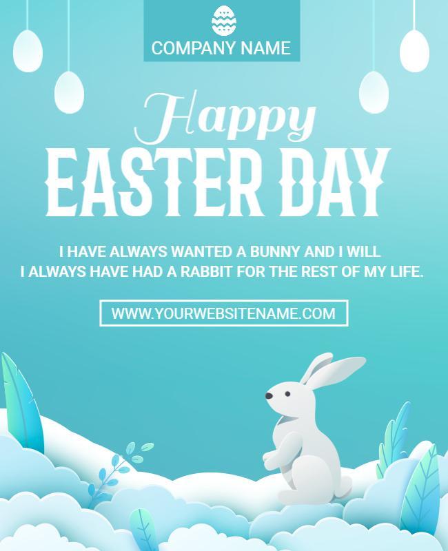 Viking Happy Easter Flyer Template