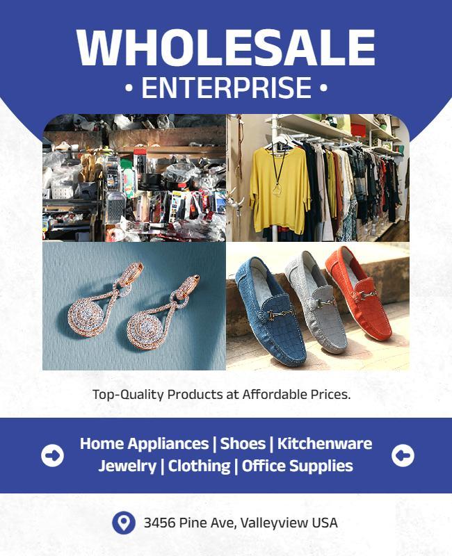 Wholesale Enterprise Product Showcase Flyer Template