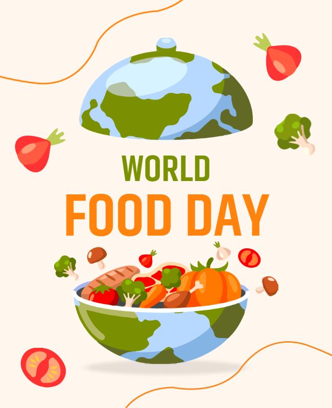 World Food Day Celebration Flyer Template