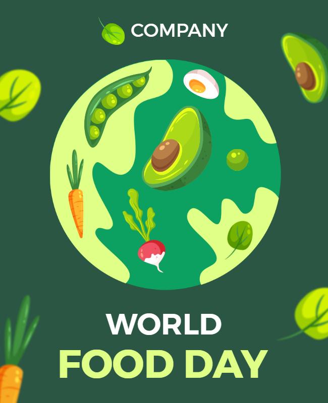 World Food Day Celebration Flyer Template