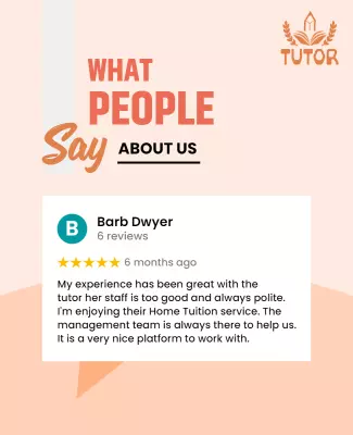 Customer Testimonial for Tutor Service Flyer Template