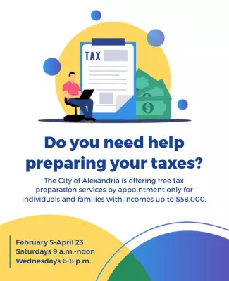 Free Tax Preparation Services Flyer Template