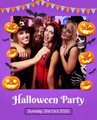 Halloween Party Flyer Template