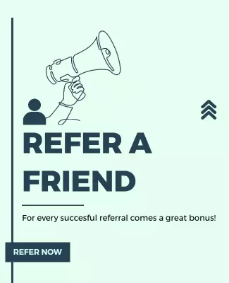 Referral Program Promotion Flyer Template